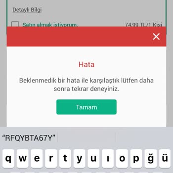 Kupon Kodu Kullanılamıyor Müşteri Hizmetlerine Ulaşılamıyor