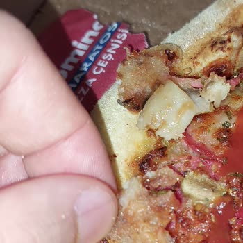 Hijyen Sorunu: Pizzada Kıl Çıktı