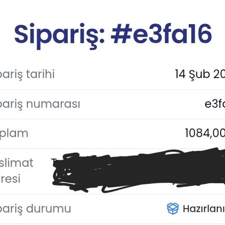 Teslim Edilmeyen Sipariş Ve İletişim Fiyaskosu