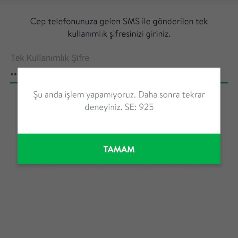 TEB Uygulaması Yeni Telefonda Çalışmıyor