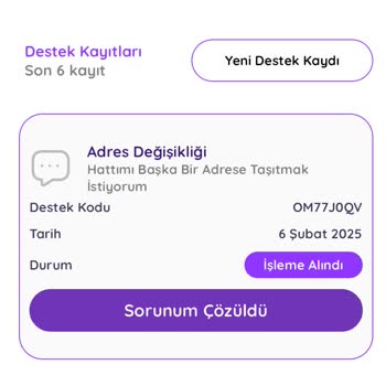 Taşındığım Adrese İnternet Bağlanmıyor