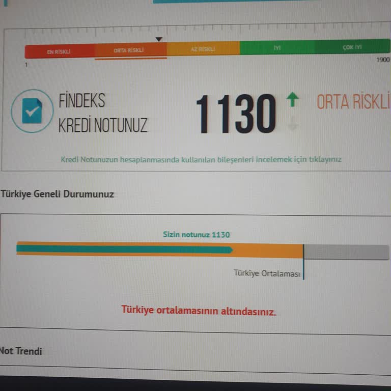 Kredi Notu Düşüşü Ve Risk Grubu Belirsizliği