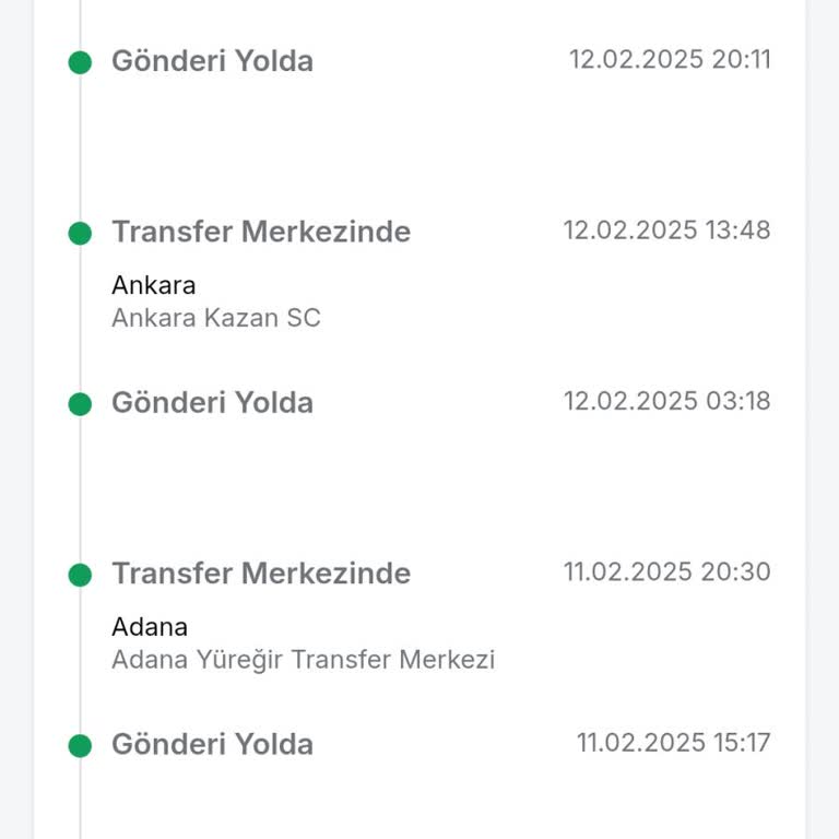 Trendyol Kargom Günlerdir Hareketsiz Bekliyor