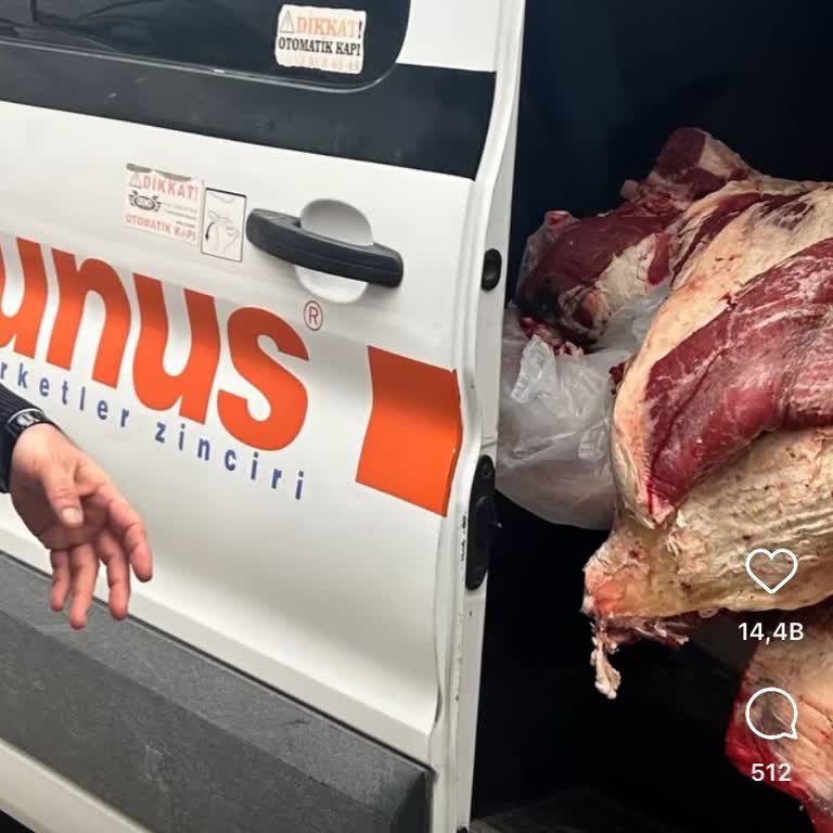 Yunus Market'te Et Taşıma Skandalı