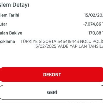 İzinsiz Poliçe Yenileme Ve Hesaptan Para Çekimi