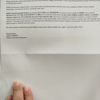 Adidas Ayakkabıda Beklenmeyen Deformasyon Ve Yanıltıcı İnceleme Sonucu