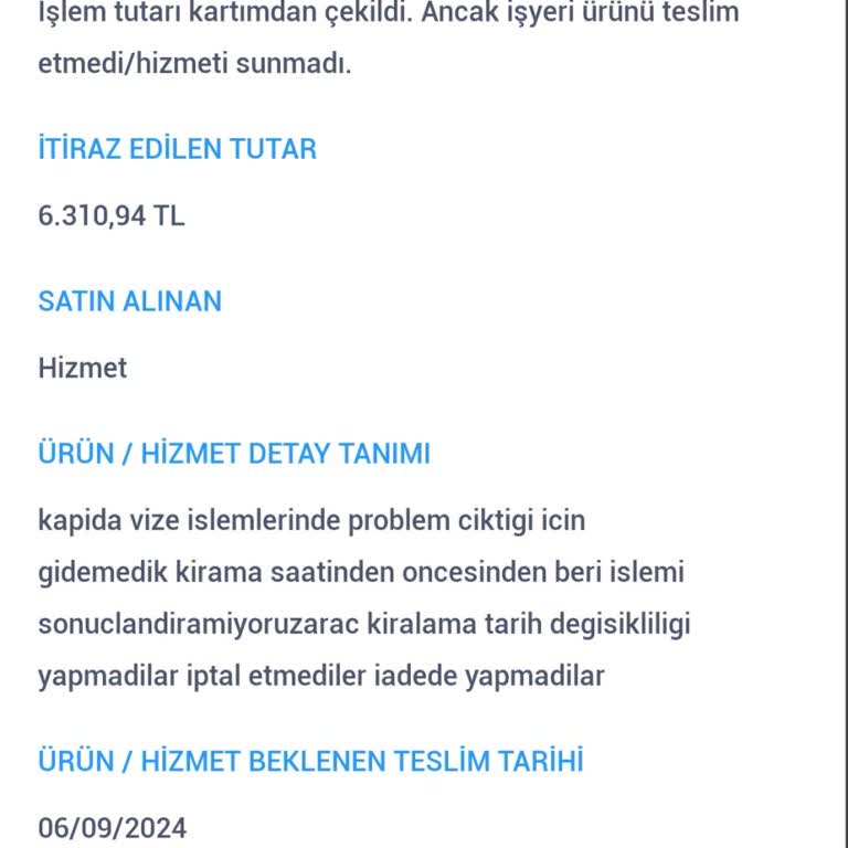 DiscoverCars Refused to Modify or Refund My Booking Due to Visa Issues