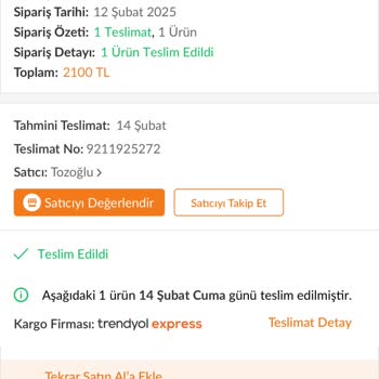 Teslim Alınmayan Ürün İade Sorunu