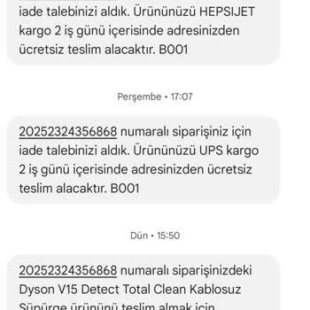 Yanlış Kargo Teslimatı: İade Kodları Teyit Edilmedi