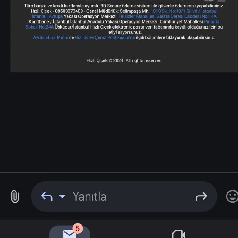 Hızlı Çiçek | Hizlicicek.com Geciken Sipariş Ve Ulaşılamayan Destek Hattı!