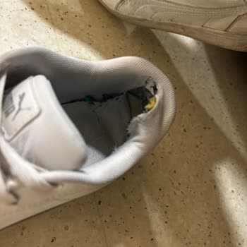 Puma Ayakkabımda Renk Atması Ve Hızlı Deformasyon Sorunu