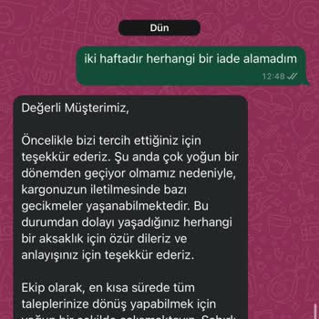 Emnora Markasında İade Sürecinde Yaşanan Sorunlar Ve Gecikmeler