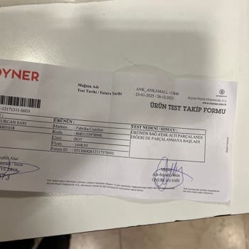 Boyner'den Aldığım Bot Kısa Sürede Parçalandı