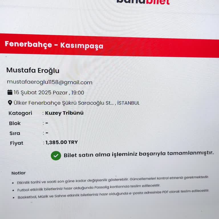 Passo Giriş Bilgileri İsteniyor, Biletler Sorunlu