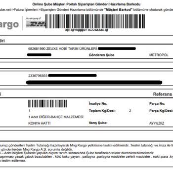 MNG-DHL Şube Müdürü Ve Hizmet Aksaklıkları