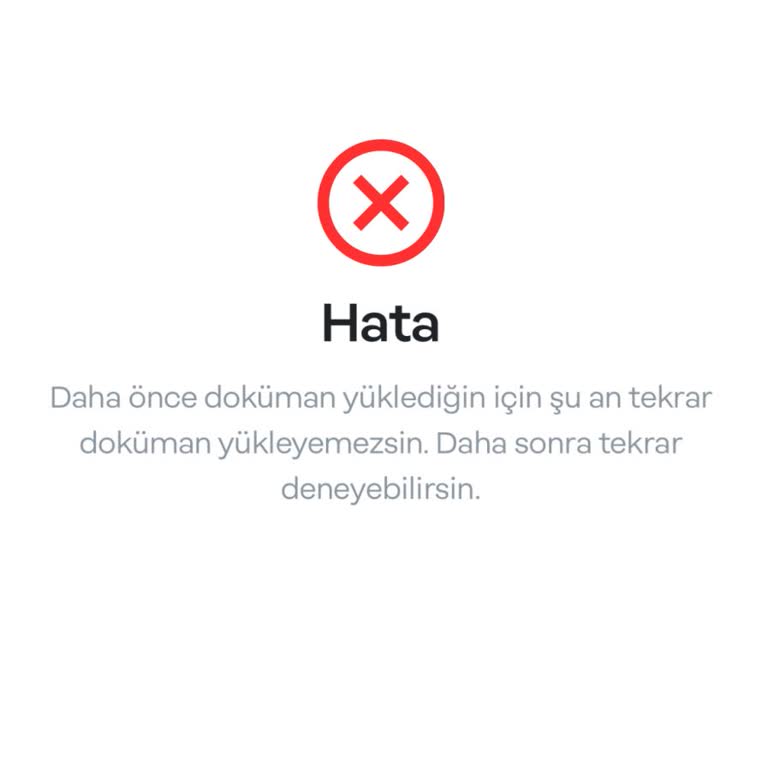 Papara Hesap Doğrulama Ve Doküman Yükleme Sorunu