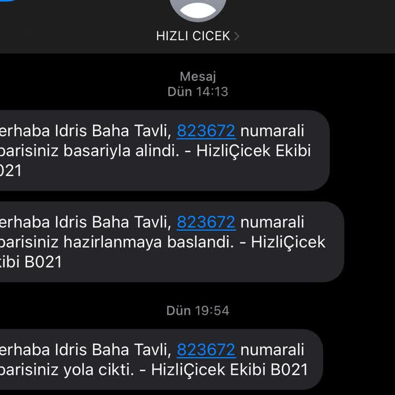 Teslim Edilmeyen Çiçek Siparişi Ve Ulaşılamayan Müşteri Hizmetleri
