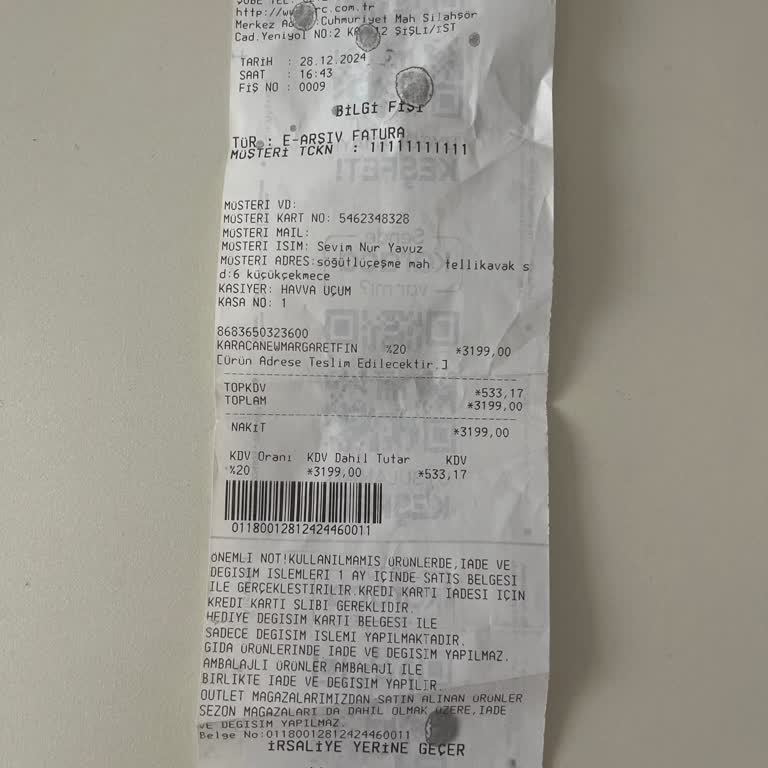 Karaca Mağazasından Aldığım Yemek Takımı Değişim Sorunu