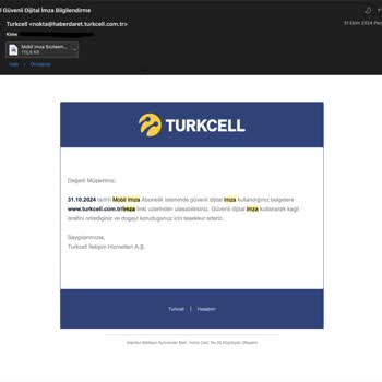 Turkcell Mobil İmza Başvurusunda Sürekli Gecikme Ve İletişim Sorunları