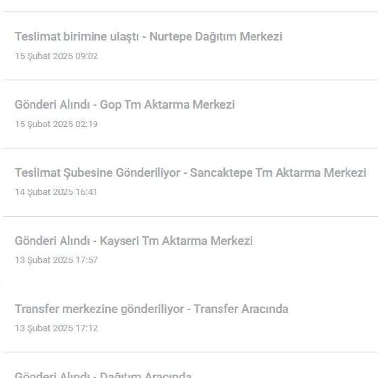 Teslimat Tarihinde Gelmeyen Kargo Ve Yetersiz Müşteri Hizmetleri