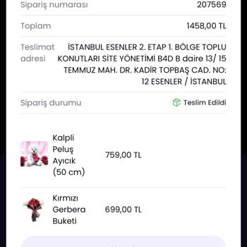 Yanlış Ürün Ve Geç Teslimat Sorunu
