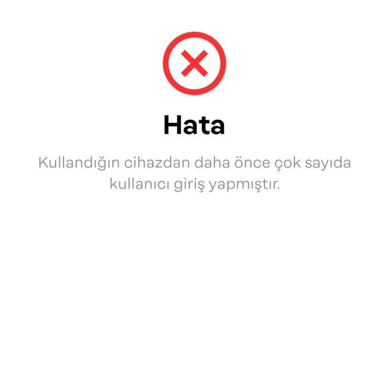 Papara Hesabıma Giriş Yapamıyorum: Cihaz Hatası