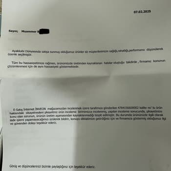 Boya Bırakan Ayakkabı Mağduriyeti