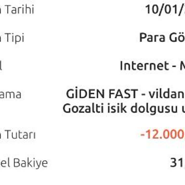 Gözaltı Dolgusu Hayal Kırıklığı