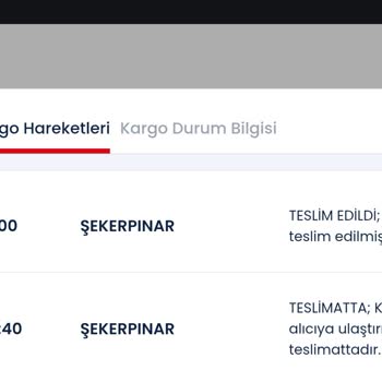 Teslim Edilmeyen Kargo Ve Bilgilendirme Eksikliği