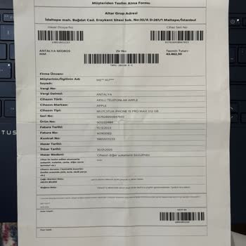 Yanlış Fatura Nedeniyle Garanti Dışı Kalan İphone