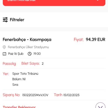 Bilet Teslimatında Yaşanan Sorun Ve Geri Dönüş Eksikliği