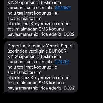 Yemeksepeti Uygulamasında Yanlış Telefon Numarası Kullanımı