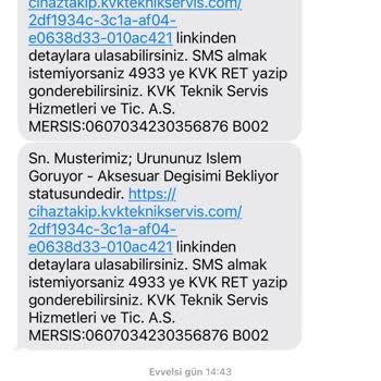 Haksız Ücret Talebi Ve İlgisiz Servis Deneyimi
