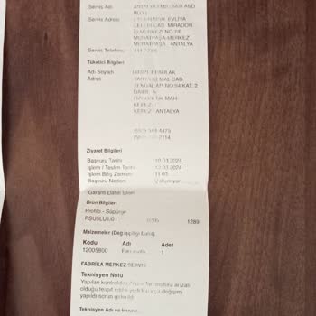 Profilo Süpürge: Garanti Kapsamında Tekrarlayan Sorunlar