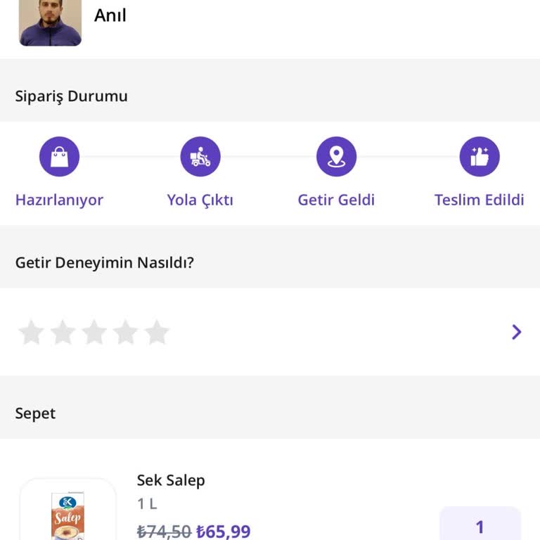 Eksik Ürün Ve İade Sorunu: Getir'den Aldığım Ürünler Tam Gelmedi