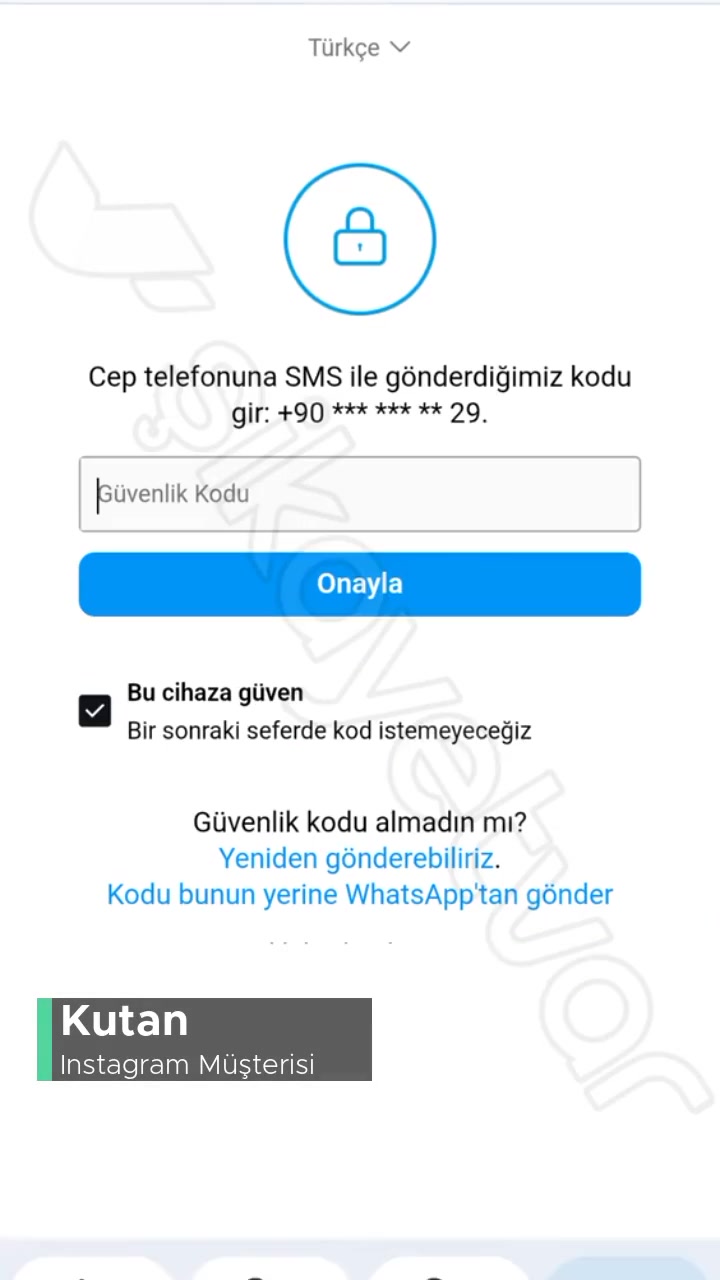 Instagram Erişim Olmayan Numara! videonun kapak resmi