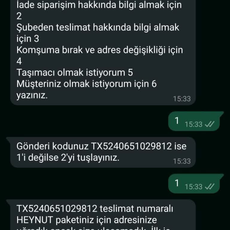 Teslim Edilmeyen Kargo Ve Yanıltıcı Bilgilendirme