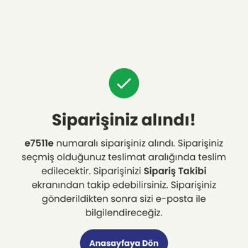 Sipariş Teslimatında Büyük Gecikme Ve İletişimsizlik Sorunu
