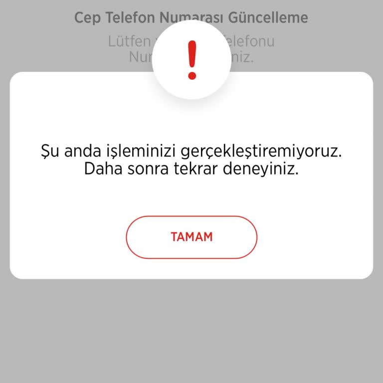 Ziraat Katılım Bankası'nda Numara Güncelleme Sorunu
