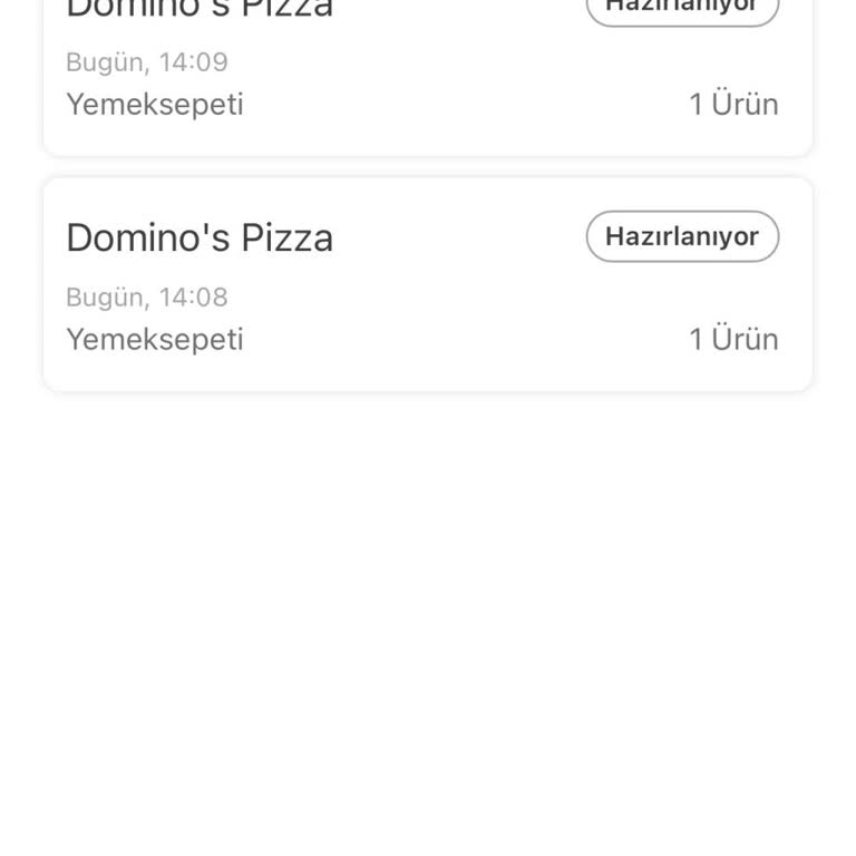 Domino's Siparişim Kupon Nedeniyle Gecikti