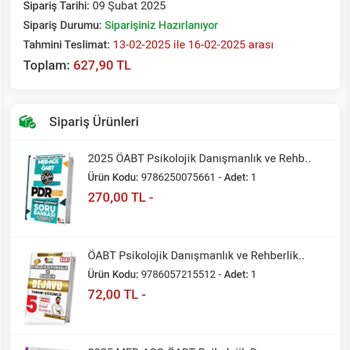 Eksik Kitap Gönderimi Ve Geciken Kargo Sorunu