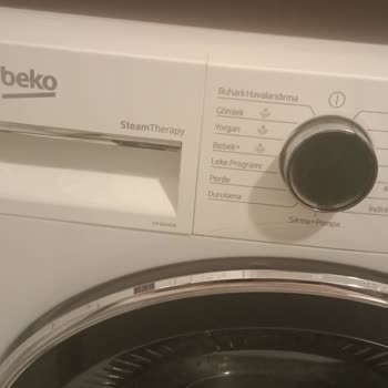 Çamaşır Makinesinden Gelen Yanık Koku Sorunu