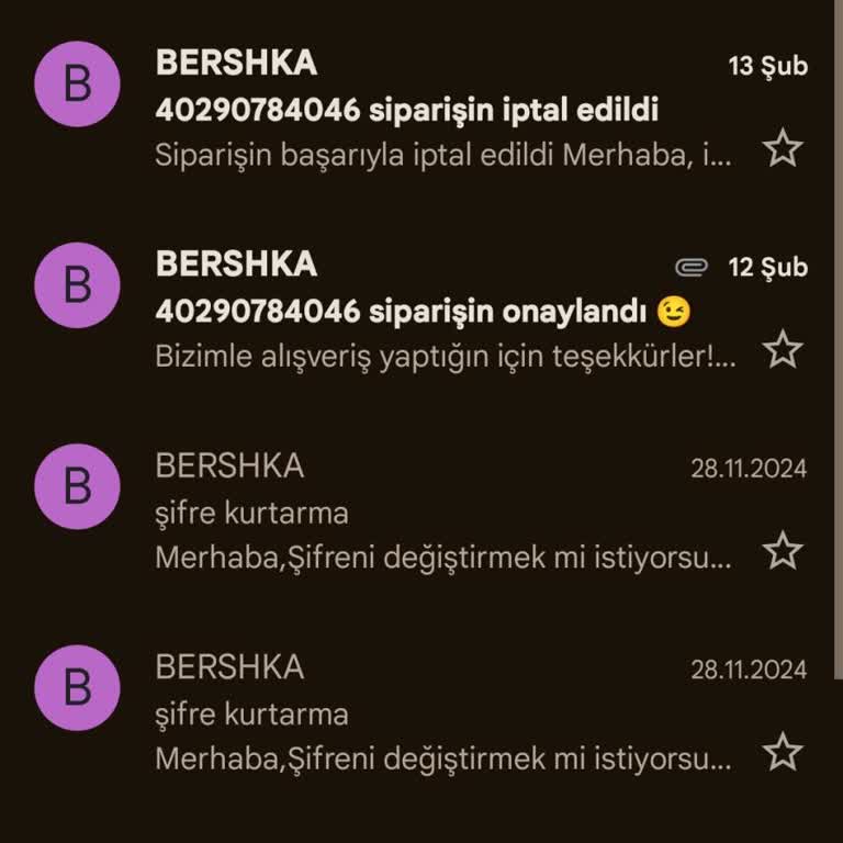 Bershka'dan İptal Edilen Sipariş Hayal Kırıklığı Yarattı