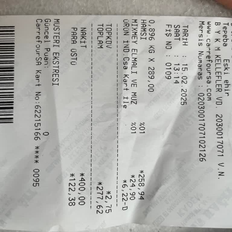 Carrefour'dan Aldığım Hamside Parazit Şoku!