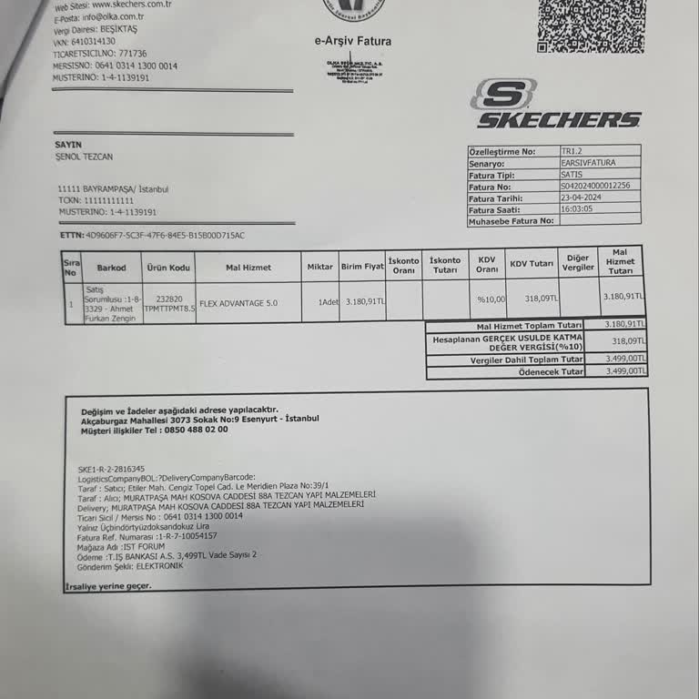 Skechers Ayakkabının Taban Sorunu Ve Müşteri Hizmetleri Cevabı