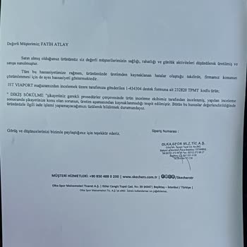 Skechers Ayakkabıda Garanti İhlali Ve Yetersiz Müşteri Hizmeti