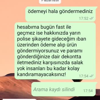 Kedi Maması Siparişim Gönderilmedi Ve Ücret İadesi Yapılmadı