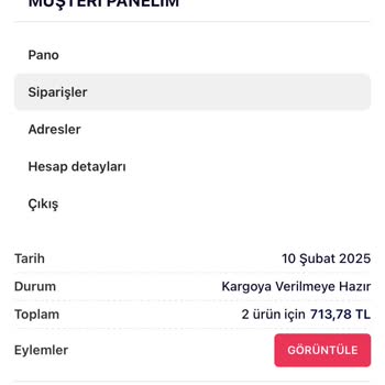 Kedi Maması Siparişim Kargoya Verilmiyor Ve İletişim Kurulamıyor