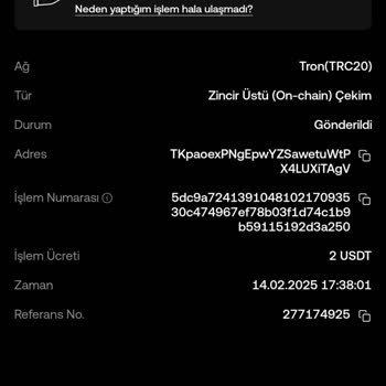 Hesabımdan Habersiz Para Transferi Mağduriyeti