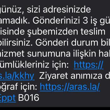 Yanlış Adrese Teslimat Ve İletişimsizlik Sorunu